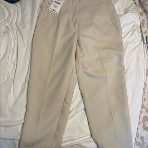 Zara Cream women's Pants